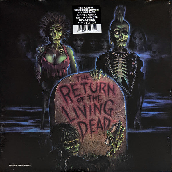 The Return Of The Living Dead - Original Soundtrack -2025 LP Reissue - Green and Black Toxic WASte