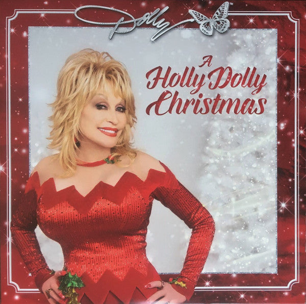 Dolly Parton - A Holly Dolly Christmas - 2020 LP Reissue - Red