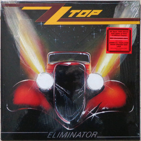 ZZ Top ‎– Eliminator - 1983 LP Repress VG/VG