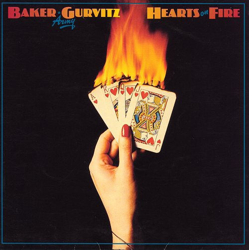 Baker Gurvitz Army - Hearts On Fire - Used 1976 LP Repress VG+/VG