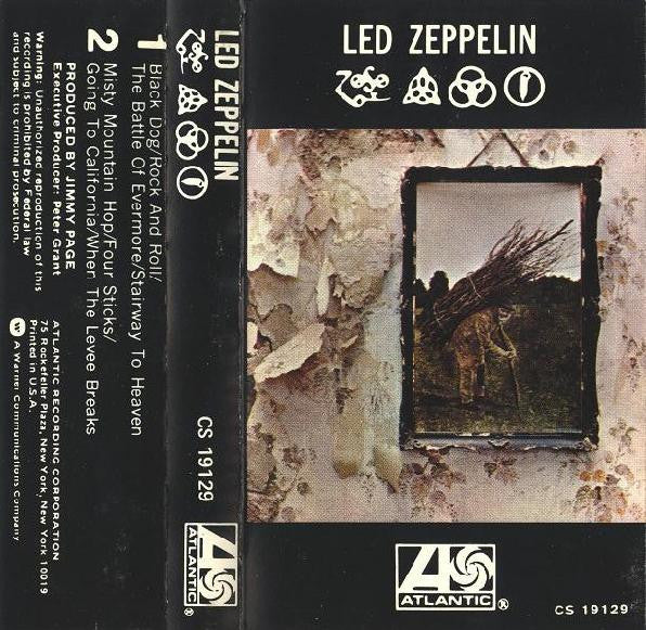 Led Zeppelin - Untitled (IV) Reissue - Used 1977 VG+/VG+