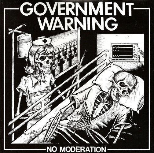Government Warning - No Moderation LP 12" - Clear