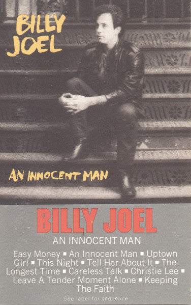 Billy Joel - An Innocent Man - Used Cassette 1983 Reissue NM/NM