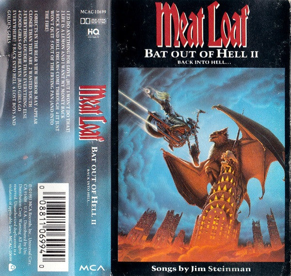 Meat Loaf - Bat Out Of Hell II: Back Into Hell - Used 1993