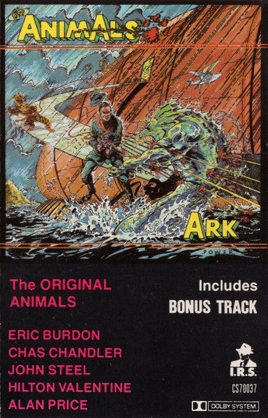The Animals ‎– Ark - Used 1983 Cassette - VG/VG