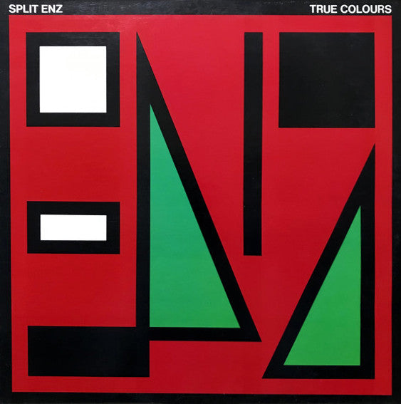 Split Enz - True Colours - Used 1980 Reissue LP - VG+/G+