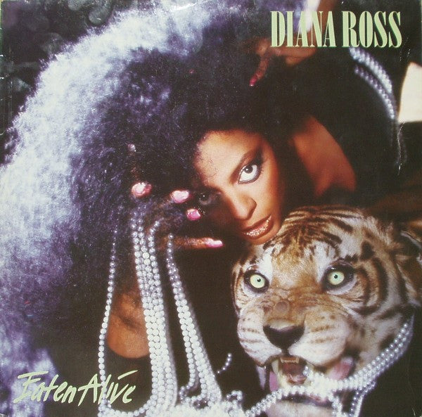 Diana Ross - Eaten Alive - Used 1985 LP - NM/VG+