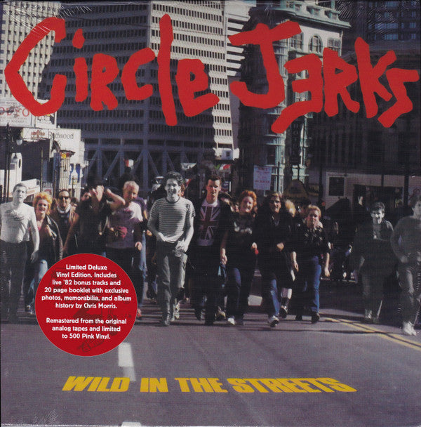 Circle Jerks - Wild In The Streets - Reissue - Yellow