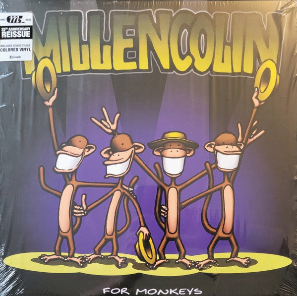 Millencolin - For Monkeys 12" - Psychedelic Green