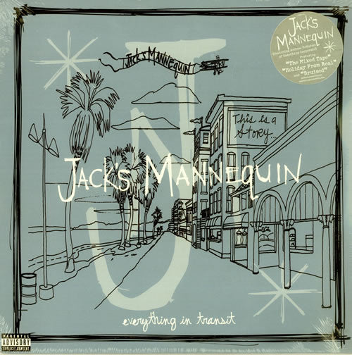 Jack's Mannequin ‎– Everything In Transit 2xLP - Used 2005