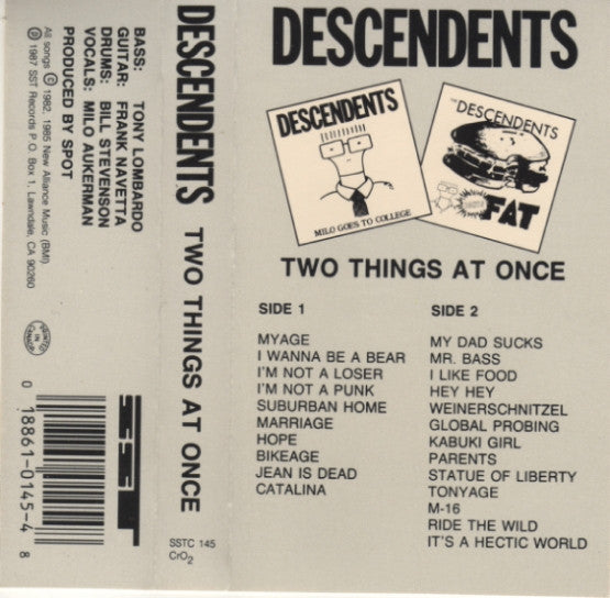 Descendents - Two Things At Once - Reissue - Used 1987