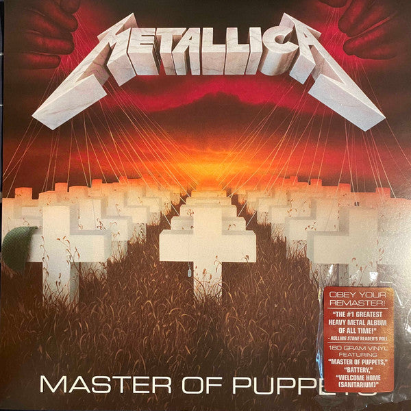 Metallica - Master Of Puppets - 2017 LP Reissue