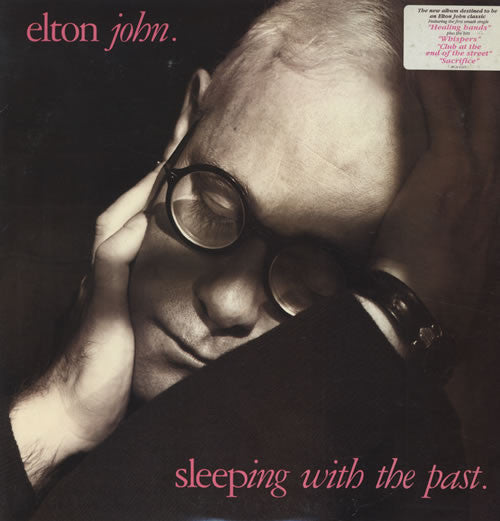 Elton John - Sleeping With The Past - Used 1989 VG+/VG