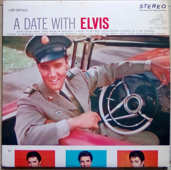 Elvis Presley - A Date With Elvis - Sealed CA Reissue