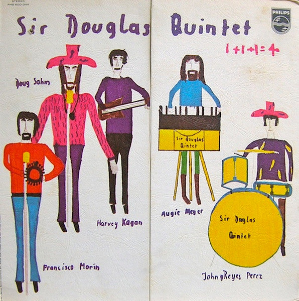 Sir Douglas Quintet – 1+1+1=4 - Used 1970 Repress VG/VG