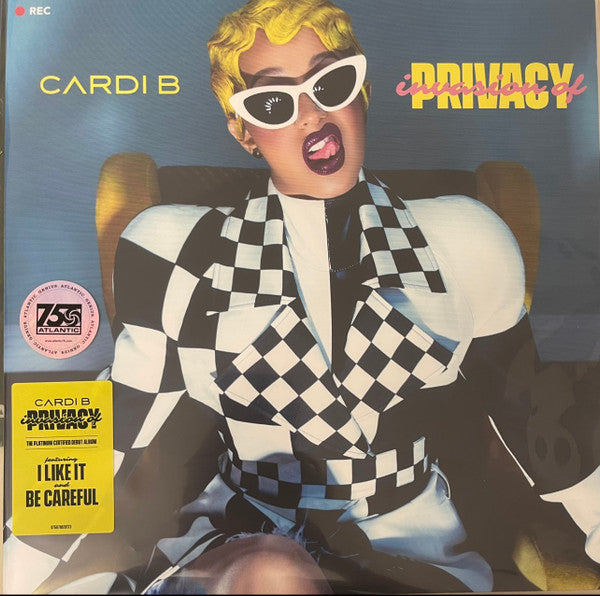 Cardi B - Invasion of Privacy 2xLP 12" - Clear