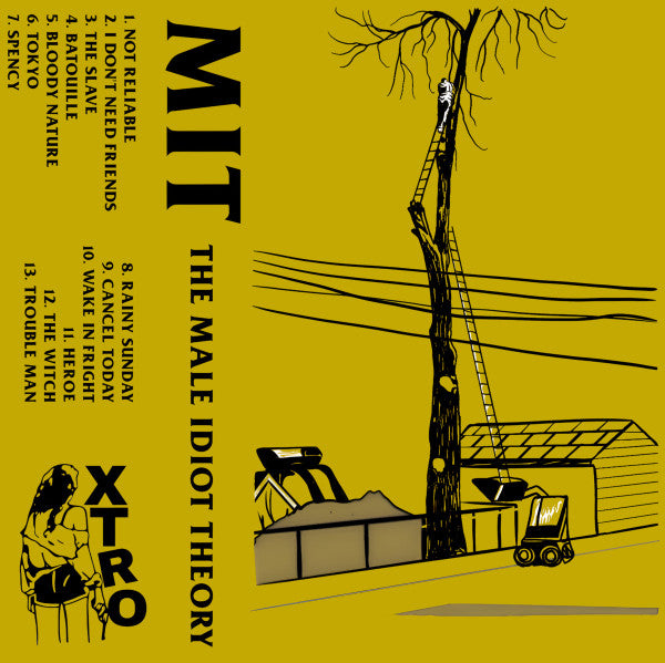 MIT - The Male Idiot Theory - Yellow Cassette 2024 VG+/VG