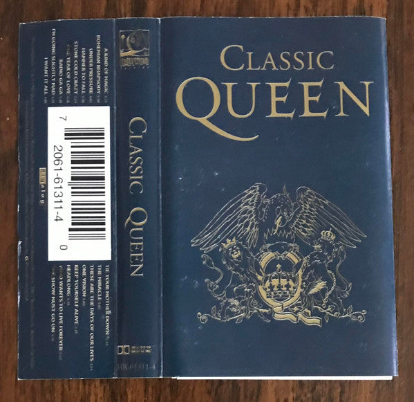 Queen - Classic Queen - Used Cassette 1992 VG+/VG+