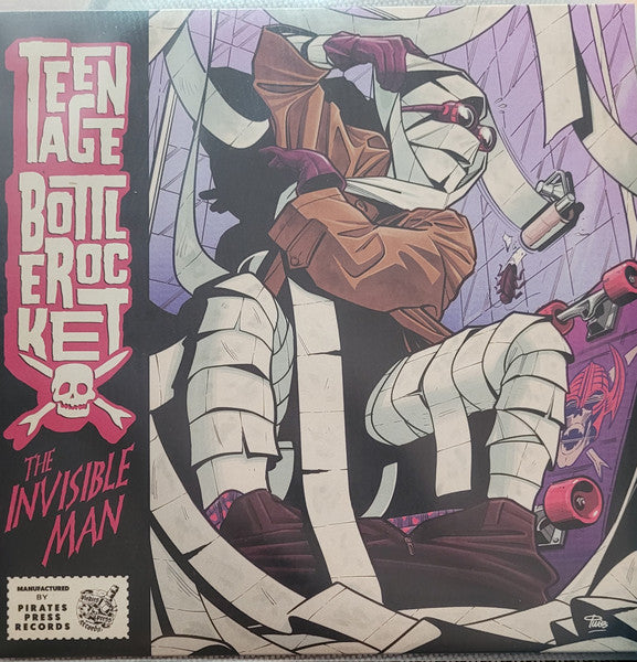 Teenage Bottlerocket - The Invisible Man - 2026 7" EP - Bone