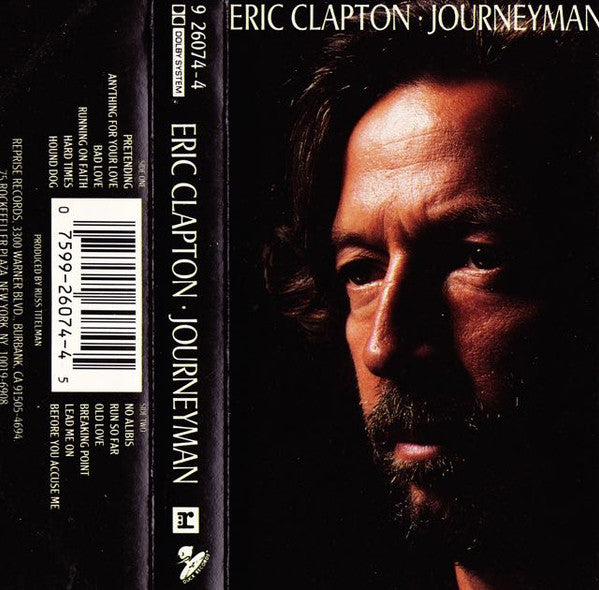 Eric Clapton – Journeyman - Used Cassette 1989 VG/VG