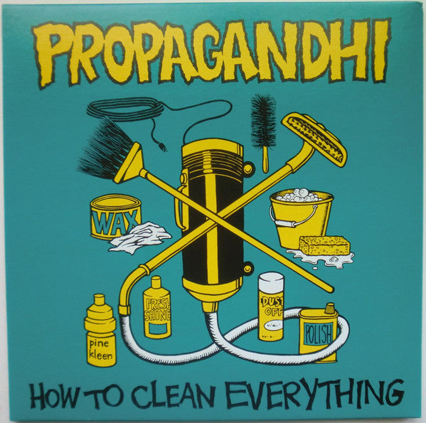 Propaghandhi - How to Clean Everything - 2026 LP Reissue - Yellow