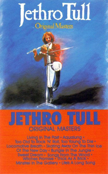 Jethro Tull – Original Masters - Used 1985 Cassette - VG/VG