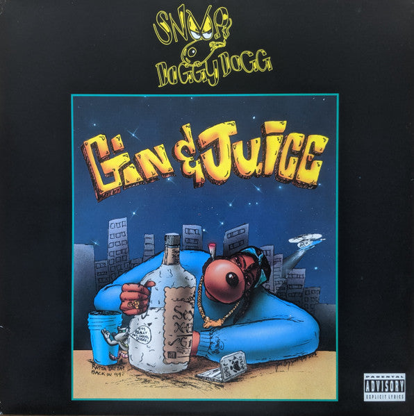 Snoop Doggy Dog - Gin And Juice 12" Single - Used 1994 VG+/VG+