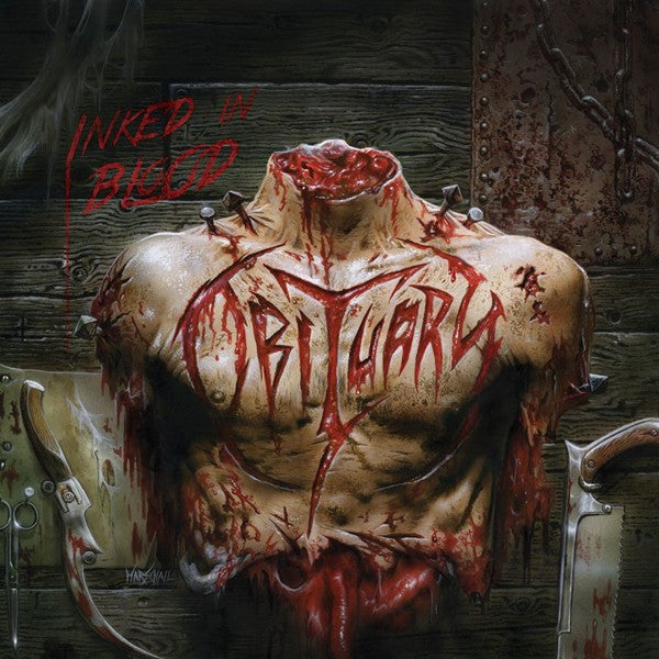 Obituary ‎– Inked In Blood - Used 2014 - VG+|VG+/VG