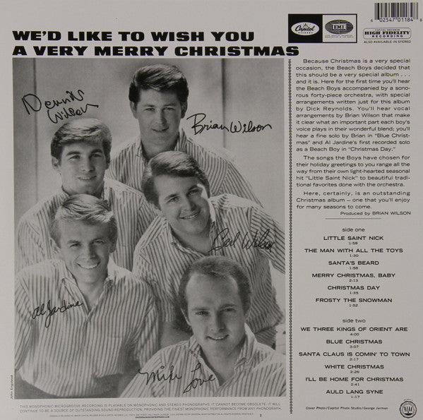 The Beach Boys - The Beach Boys' Christmas Album - 2014 LP Reissue