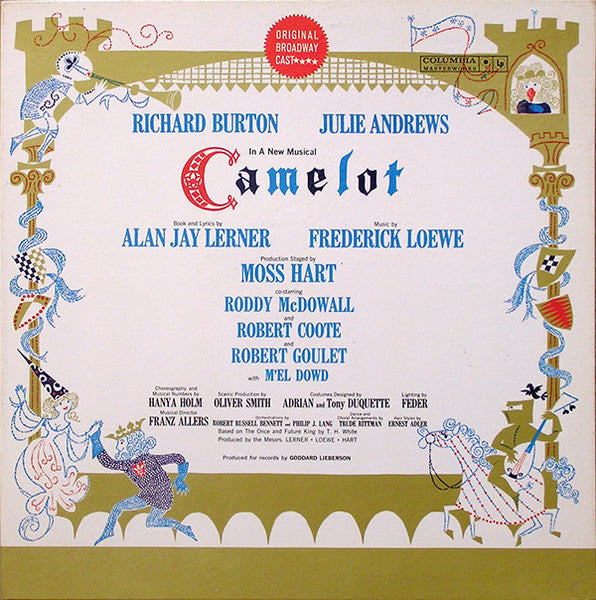 Camelot (Original Broadway Cast Recording) - Used 1960 VG+/VG
