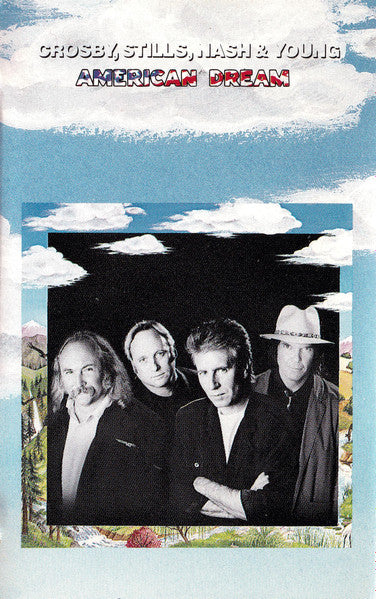 Crosby, Stills, Nash & Young - American Dream - Used Cassette 1988 VG+/VG+