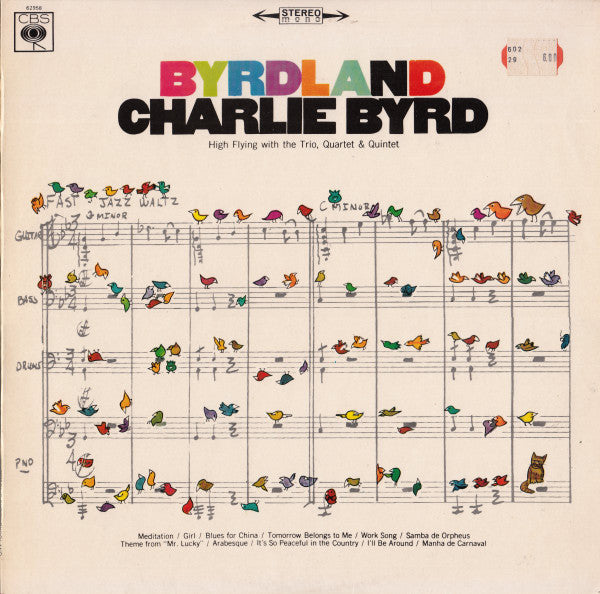 Charlie Byrd - Byrdland - Used Repress 1967 NM/VG+ (Australian Repress)