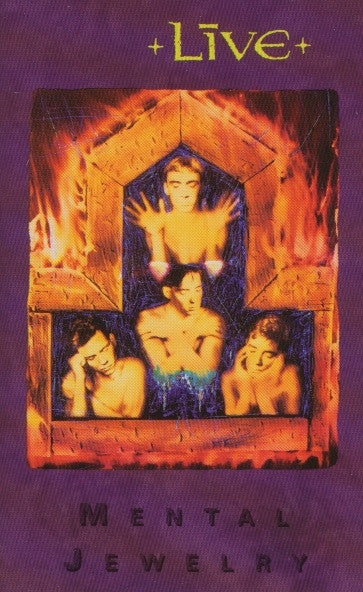 Live - Mental Jewelry - Used Cassette 1991 VG/VG