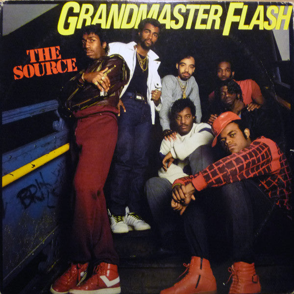 Grandmaster Flash - The Source - Used 1986 LP - VG+/VG