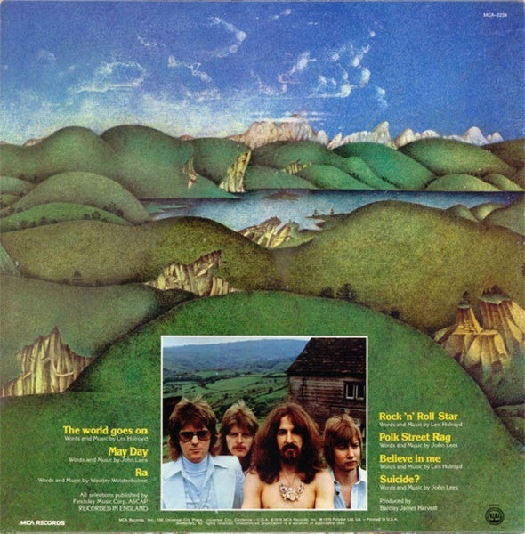 Barclay James Harvest- Octoberon -Used 1976 VG+/VG+