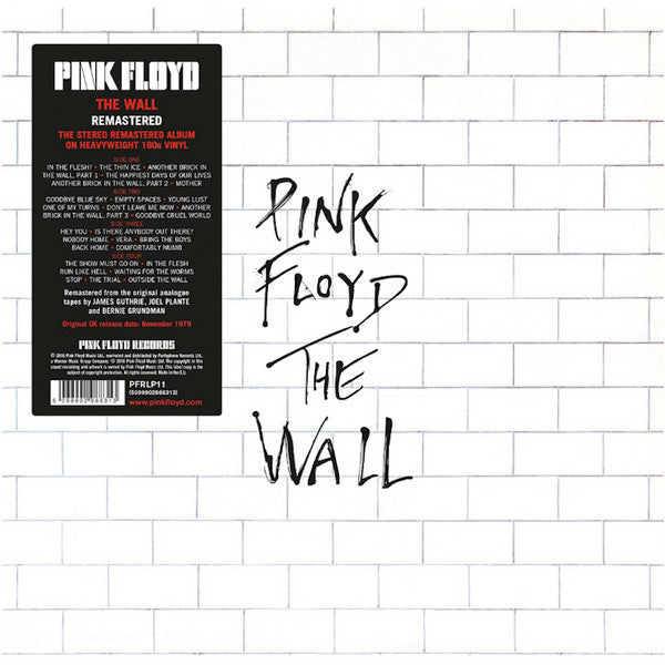 Pink Floyd ‎– The Wall - Reissue