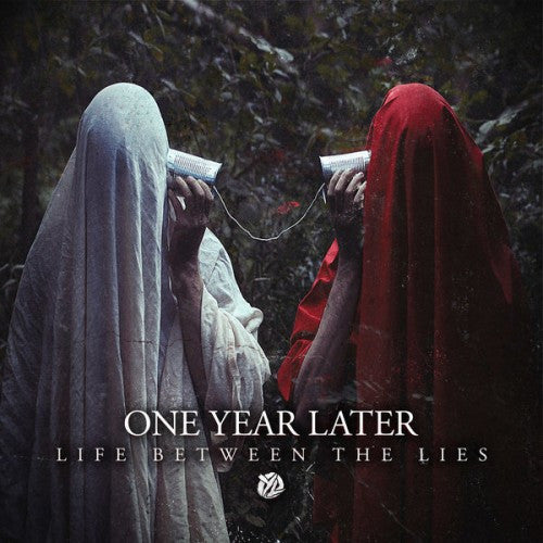 One Year Later - Life Between The Lies - Used 2014 Repress- White and Oxblood - VG+/VG+