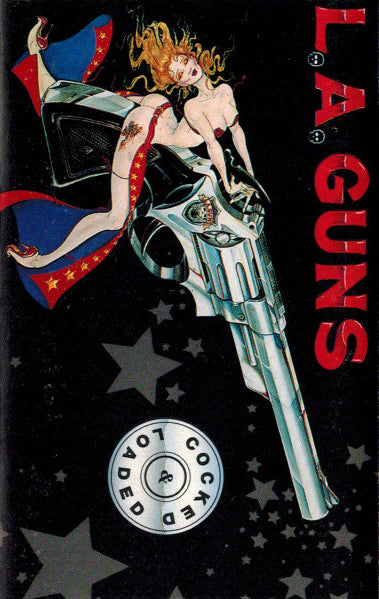 L.A. Guns - Cocked & Loaded - Used Cassette Repress 1982 VG/VG