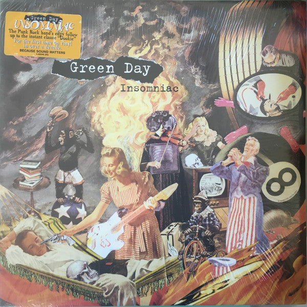 Green Day ‎– Insomniac - Reissue