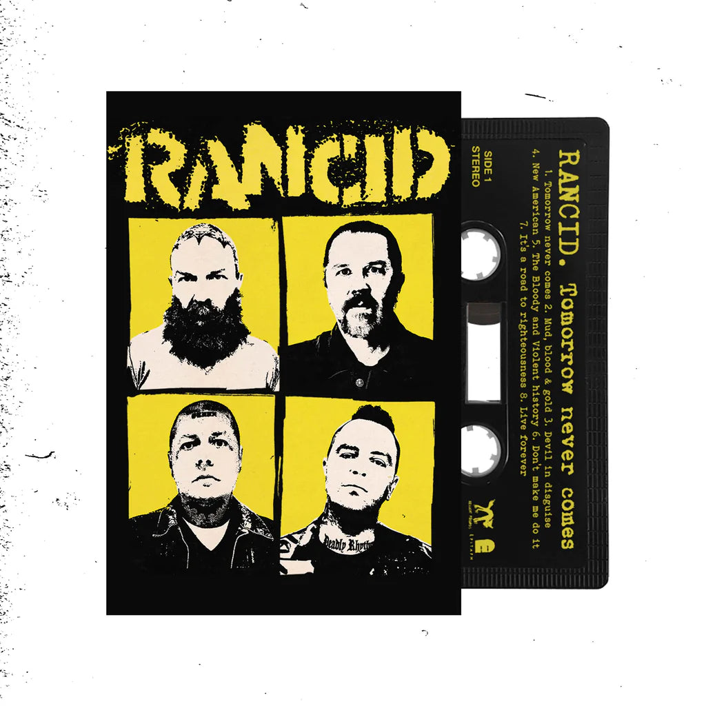 Rancid - Tomorrow Never Comes - 2023 Cassette - Black