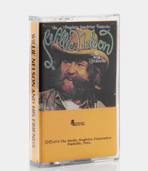 The Longhorn Jamboree Presents: Willie Nelson & His Friends - Various Artists - Used Cassette 1978 - VG+/VG