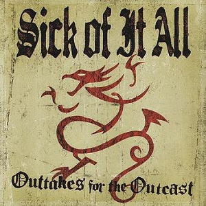 Sick Of It All - Outtakes For The Outcast - Used CD 2004 Reissue VG/VG