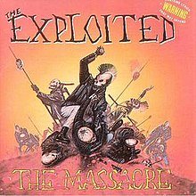 The Exploited - The Massacre - Used CD 2014 Reissue VG/VG