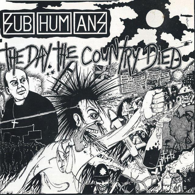 Subhumans - The Day The Country Died - Used CD Reissue 1990 VG/VG