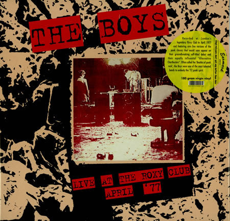 The Boys - Live At The Roxy Club April '77 - Used 2003 Reissue VG+/VG+