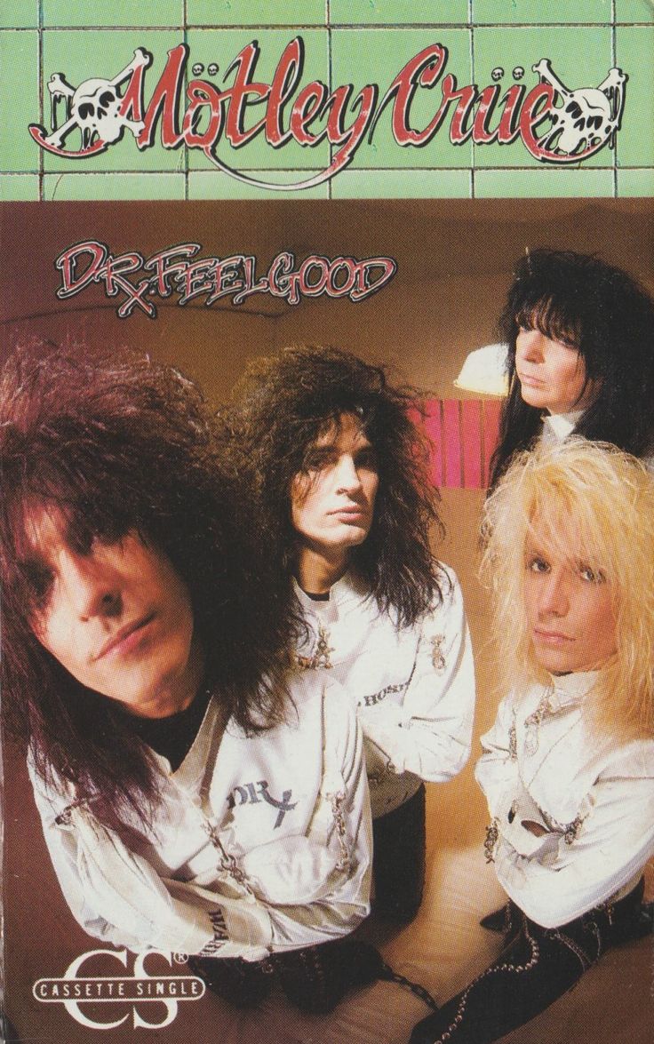 Mötley Crüe - Dr. Feelgood - Used Cassette 1989 Single G+/G