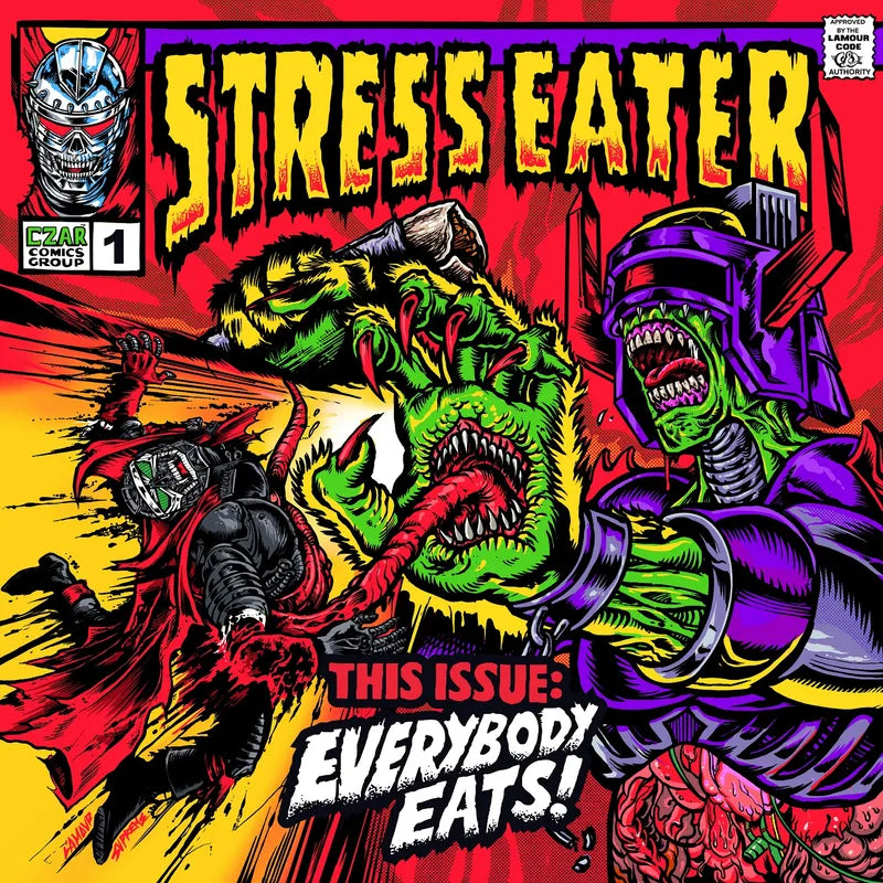 Stress Eaters - Everybody Eats! - RSD - Clear Red Wave