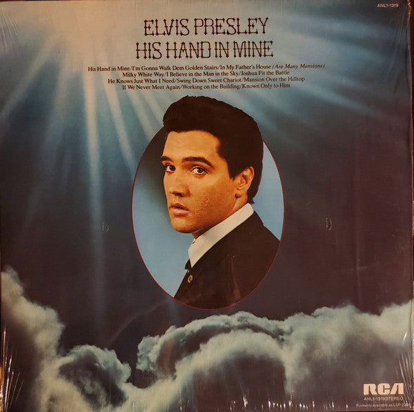Elvis Presley - His Hand In Mine - Sealed 1976 Reissue