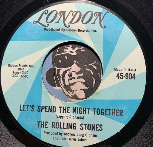 Let's Spend The Night Together / Ruby Tuesday - The Rolling Stones - Used 7 inch 1967 Reissue VG/VG