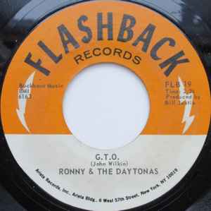 G. T. O. / Hot Rod Baby - Ronny & The Daytonas - Used 7 inch 1964 reissue VG/VG